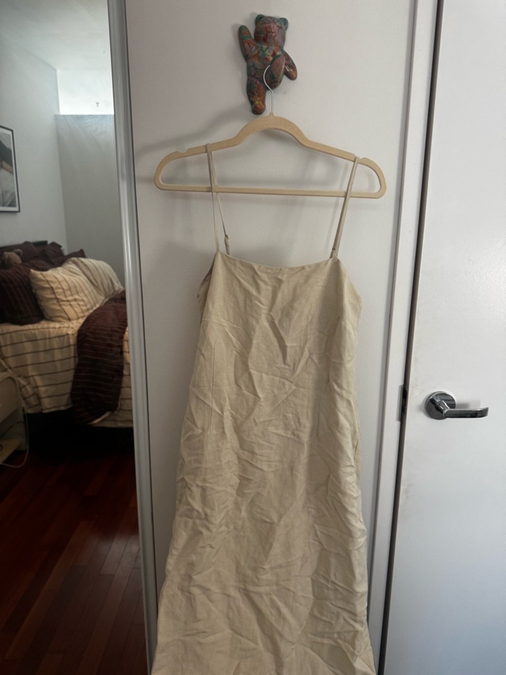 OAK + FORT LINEN BLEND MAXI DRESS - Picture 2 of 8